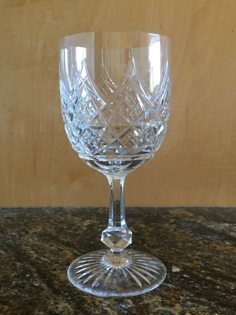 Vintage Baccarat France Cut Crystal 'Colbert' Water Glass - Glass #3